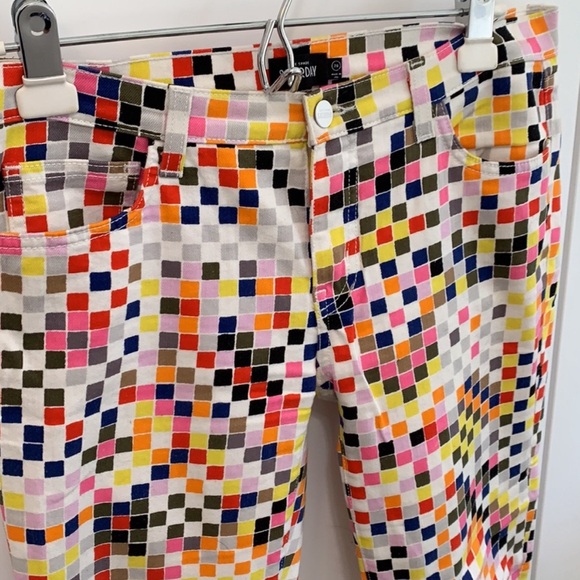 Kate Spade Saturday Colorful jeans EUC - Picture 4 of 5